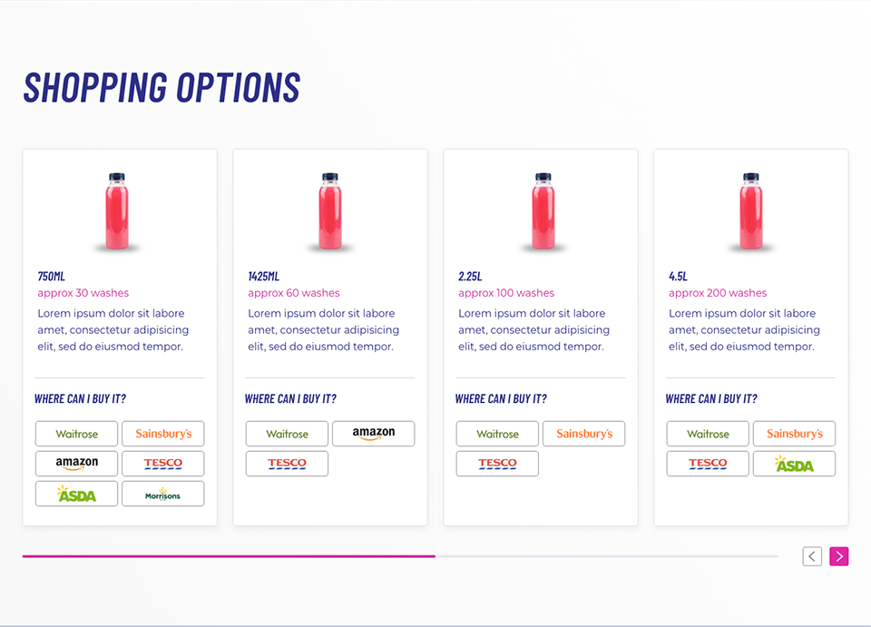 components — tablet / mobile